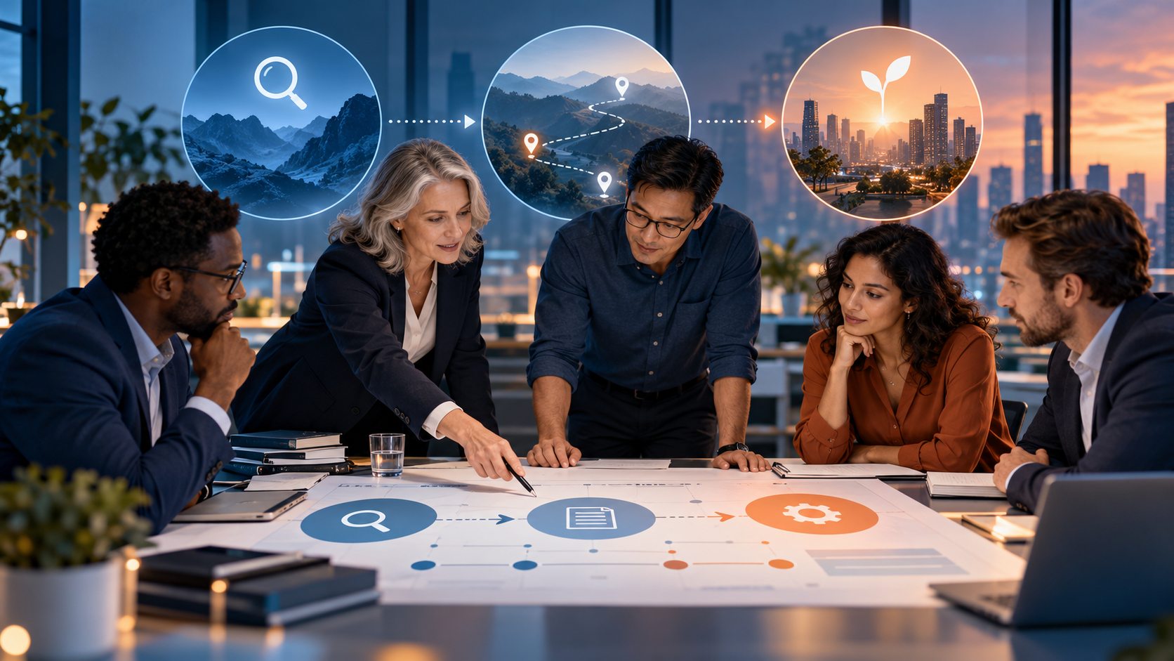 Team planning responsible AI implementation